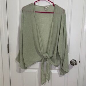 Christian Siriano NY Light Green Women's Cardigan OS (See Measurements)